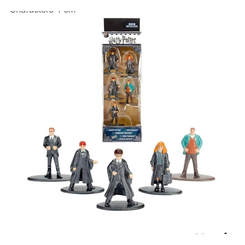 Jada Toys Harry Potter Nano Metalfigs 5 Pack Percy Arthur Weasley NIB Die Cast